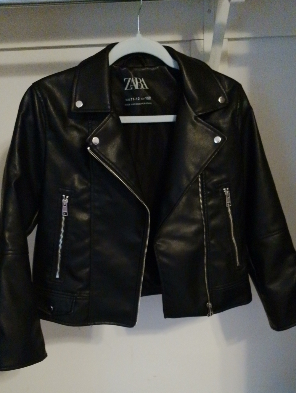 Zara Kids Faux Leather Jacket